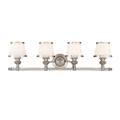 Hudson Valley Lighting Milton 4-Light Bath Light in Polished Nickel by Hudson Valley Lighting 2004-PN