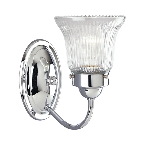 Economy Sconce in Chrome by Progress Lighting