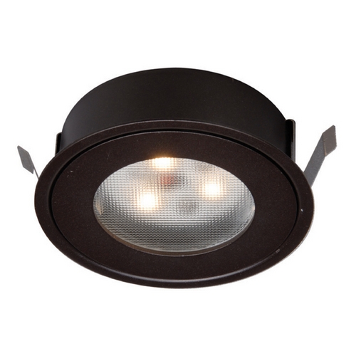 Dark Bronze Retrofit Recessed Housing Button Light by WAC Lighting