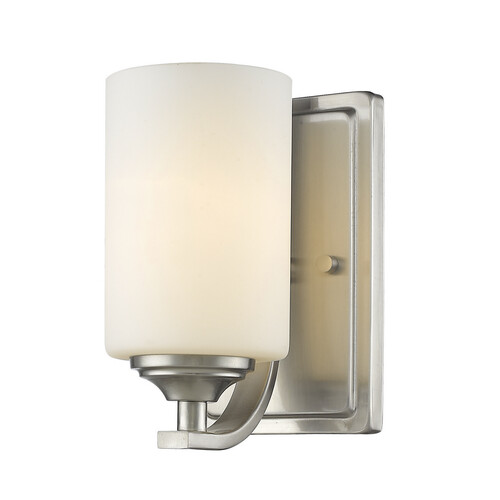 Z-Lite Bordeaux Brushed Nickel Sconce by Z-Lite 435-1S-BN