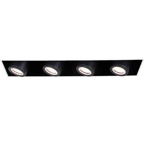 WAC Lighting Silo Multiples White & Black LED Recessed Kit by WAC Lighting MT-4410L-927-WTBK