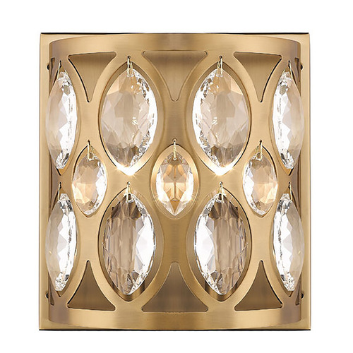 Z-Lite Dealey Heirloom Brass Sconce by Z-Lite 6010-2S-HB