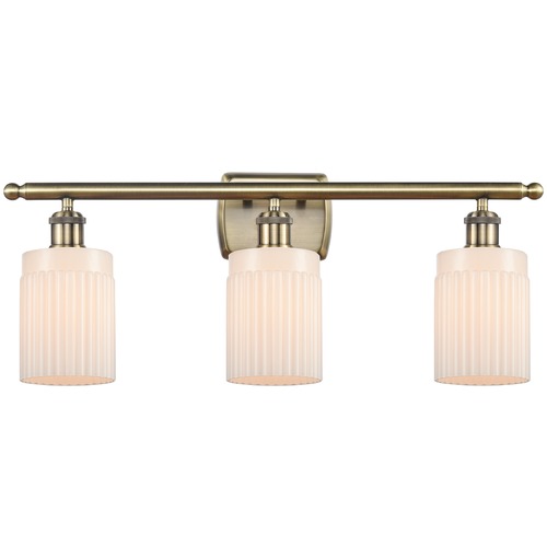 Innovations Lighting Hadley Antique Brass LED Bathroom Light by Innovations Lighting 516-3W-AB-G341-LED