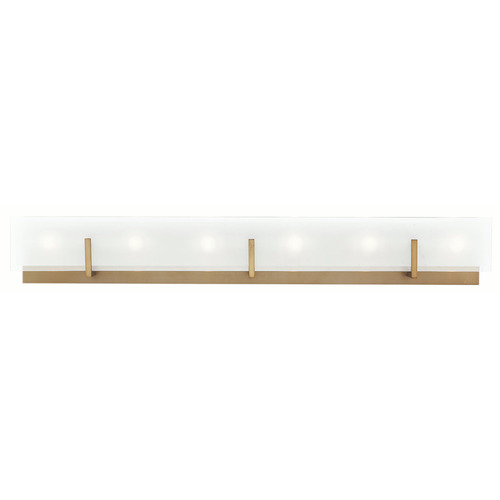 Visual Comfort Studio Collection Sean Lavin Syll Satin Brass Bathroom Light