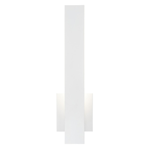 Matteo Lighting Zayden Matte White LED Outdoor Wall Light