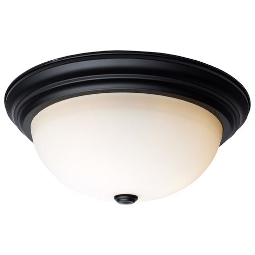 Matte Black Flush Mount by Nuvo Lighting