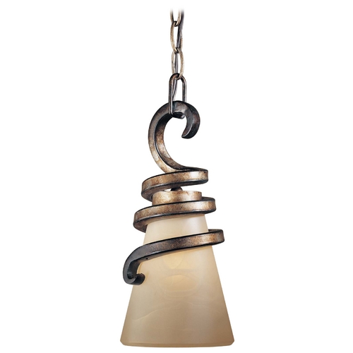 Minka Lavery Mini Pendant with White Glass by Minka Lavery 1761-211