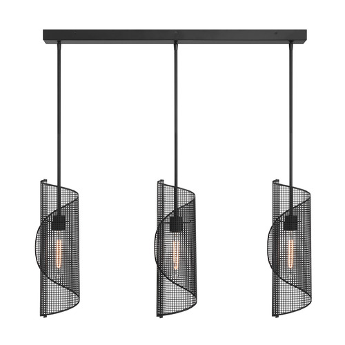 Savoy House Lighting Hillbourne Matte Black Multi-Light Pendant