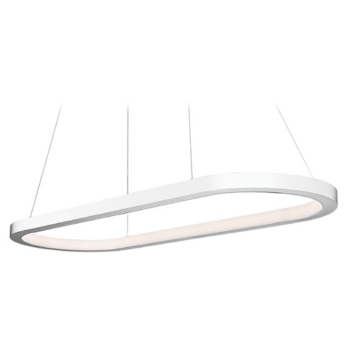 Modern Forms by WAC Lighting Racetrack Brushed Aluminum LED Linear Light by Modern Forms PD-53046-30-AL