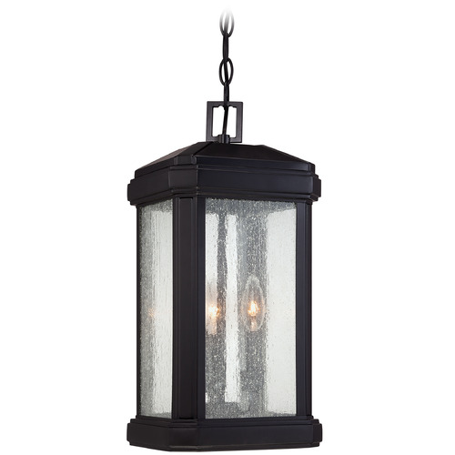 Quoizel Lighting Trumbull Mini Pendant in Mystic Black by Quoizel Lighting TML1508K