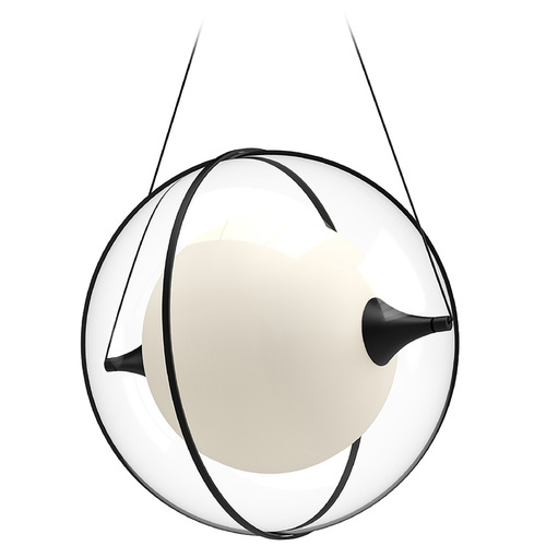 Aries Black LED Pendant by Kuzco Lighting