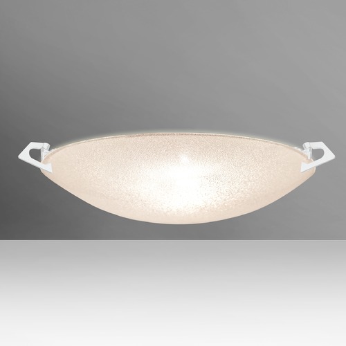 Besa Lighting Besa Lighting Sonya White Flushmount Light 8417GL-WH