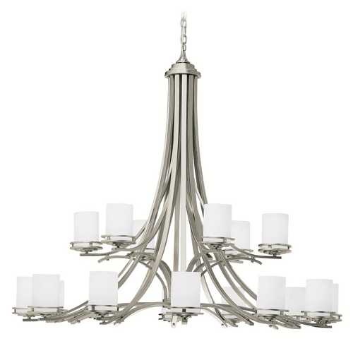 Kichler Lighting Hendrik 50.25-Inch Chandelier in Brushed Nickel by Kichler Lighting 1873NI