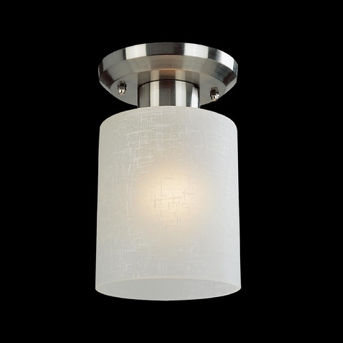 Cobalt Brushed Nickel Semi-Flush Mount by Z-Lite