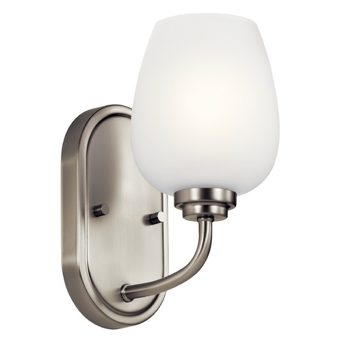 Kichler Lighting Valserrano Brushed Nickel Sconce by Kichler Lighting 44381NI