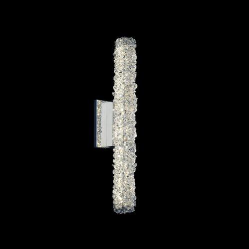Lina LED Wall Sconce in Polished Chrome by Allegri Crystal