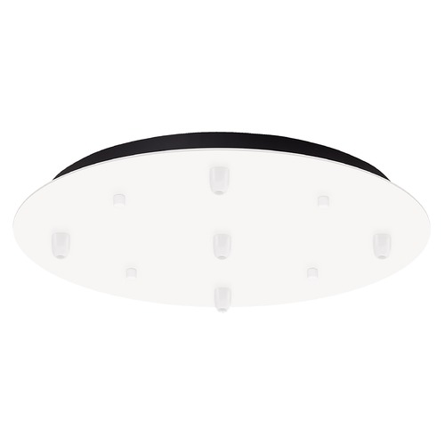 Multi-Port Canopy White Ceiling Adaptor by Kuzco Lighting