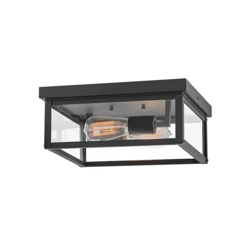 Hinkley Beckham 12-Inch Flush Mount in Black by Hinkley Lighting 12193BK