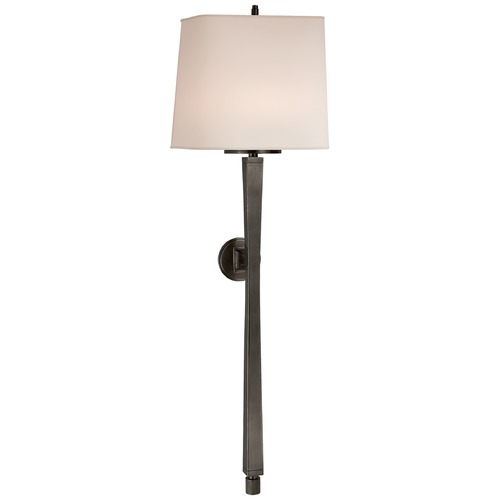 Visual Comfort Signature Collection Thomas OBrien Edie Baluster Sconce in Bronze by Visual Comfort Signature TOB2741BZNP