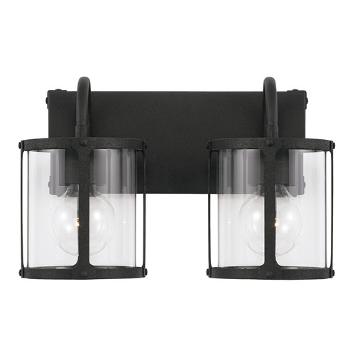 Brennen 14.75-Inch Vanity Light in Matte Black by Capital Lighting