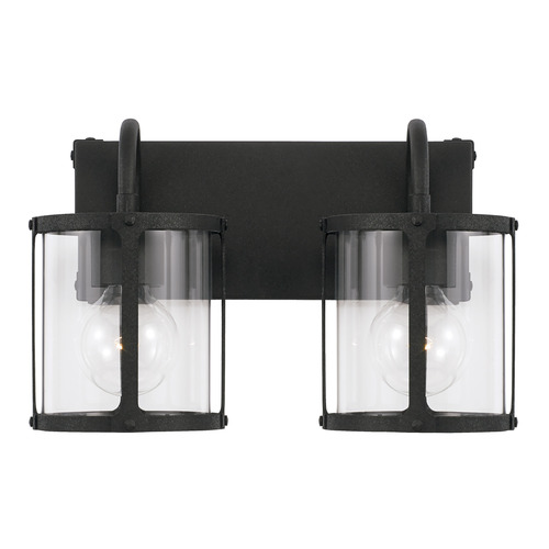 Capital Lighting Brennen 14.75-Inch Vanity Light in Matte Black by Capital Lighting 144921BI-527