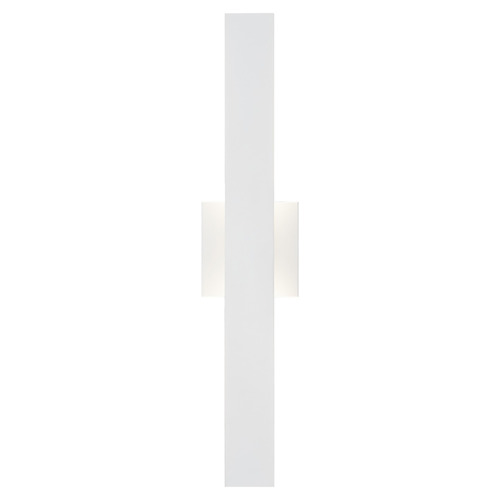 Matteo Lighting Zayden Matte White LED Outdoor Wall Light