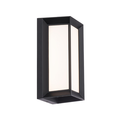 Argo 10-Inch LED Outdoor Wall Light in Black by WAC Lighting