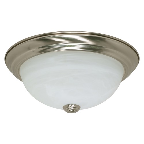 11-Inch Flush Mount Brushed Nickel by Nuvo Lighting