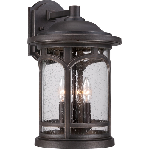Marblehead Outdoor Wall Light in Palladian Bronze by Quoizel Lighting