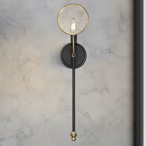 Savoy House Oberyn Wall Sconce in Vintage Black & Warm Brass by Savoy House 9-9157-1-51