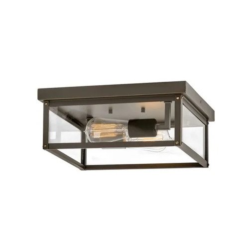Beckham 12-Inch Flush Mount in Oil Rubbed Bronze by Hinkley Lighting