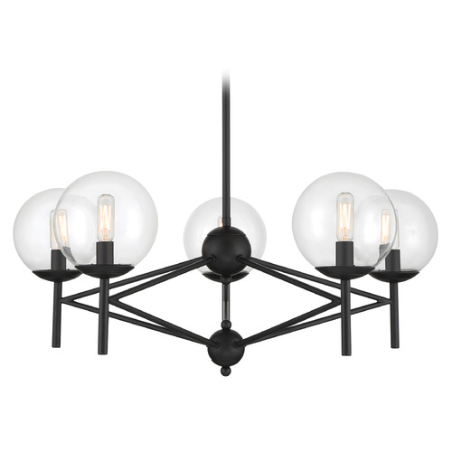 Auresa Coal Chandelier by Minka Lavery