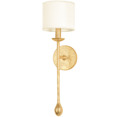 Troy Lighting Troy Lighting Osmond Vintage Gold Leaf Sconce B9721-VGL