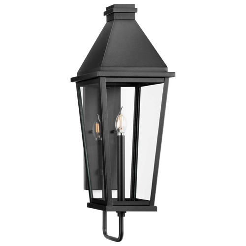 Progress Lighting Richmond Hill Textured Black Outdoor Wall Light