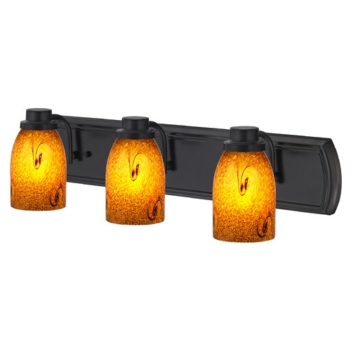 Bathroom Light with 3-Lights in Bronze