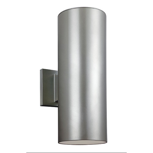 14.25-Inch Outdoor Wall Light in Painted Brushed Nickel by Visual Comfort Studio