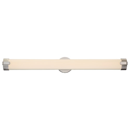 Loop Brushed Nickel LED Bathroom Light by Nuvo Lighting