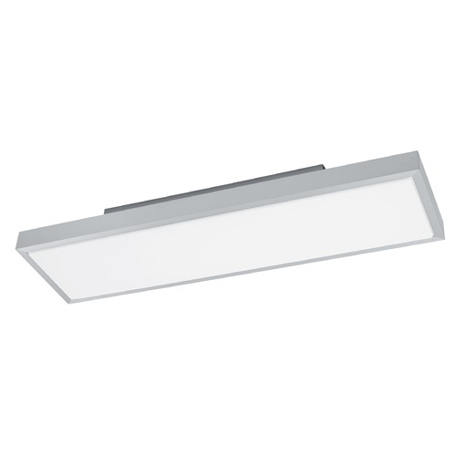 Idun 1 Brushed Aluminum LED Semi-Flush Mount by Eglo Lighting