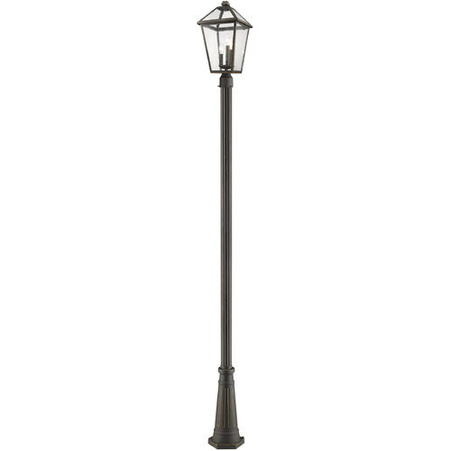 Z-Lite Talbot Oil Rubbed Bronze Post Light by Z-Lite 579PHBR-519P-ORB