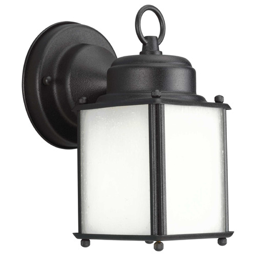 Progress Lighting Roman Coach Textured Black Outdoor Wall Light