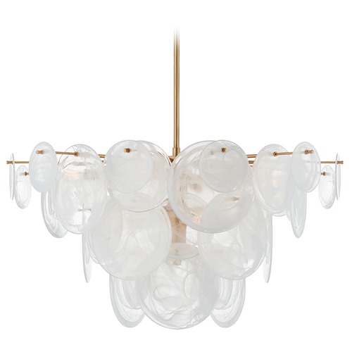 Aerin Loire Large Chandelier in Gild by Visual Comfort Signature