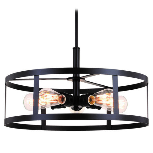 Vaxcel Lighting Akron Oil Rubbed Bronze Pendant Light