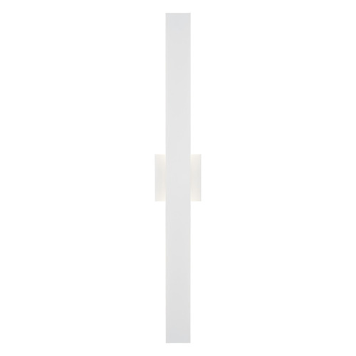 Matteo Lighting Zayden Matte White LED Outdoor Wall Light