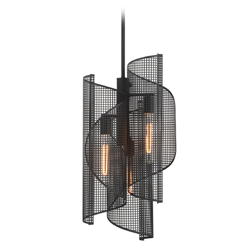 Savoy House Lighting Hillbourne Matte Black Pendant Light