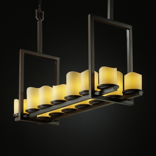 Justice Design Group Candlearia Collection Island Light