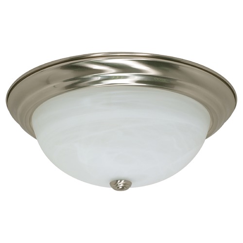 Nuvo Lighting 15-Inch Flush Mount Brushed Nickel by Nuvo Lighting 60/199