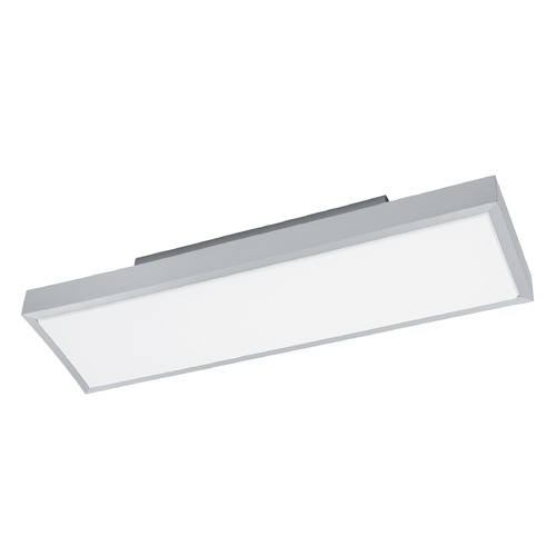 Idun 1 Brushed Aluminum LED Semi-Flush Mount by Eglo Lighting