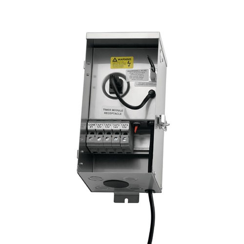 Kichler Lighting Contractor Series 300W 12V Transformer in Stainless Steel by Kichler Lighting 15CS300SS