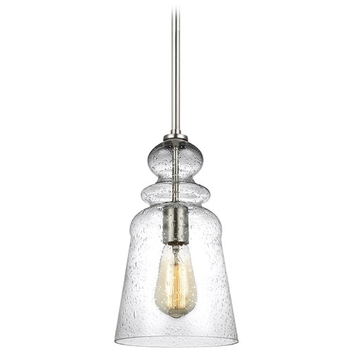 Kea Brushed Nickel Pendant by Generation Lighting