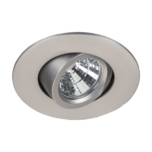 WAC Lighting Oculux Brushed Nickel LED Recessed Kit by WAC Lighting R2BRA-11-S927-BN